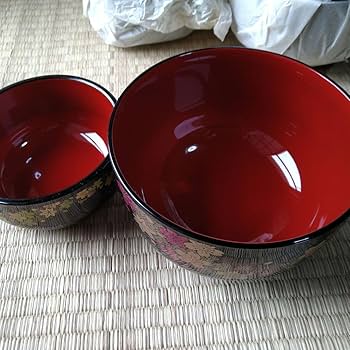 桂由美デザイン　どんぶり5点セット Amazon.co.jp: 桂由美 御椀 丼 お盆 各5 セット : ホーム＆キッチン